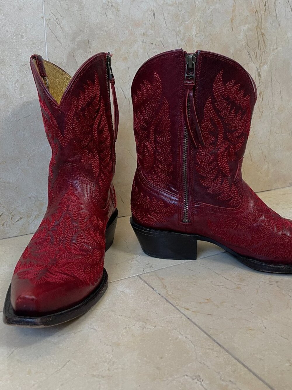 Ariat Cate Snip Toe Cowboy Boot Womens 8 - Picture 1 of 9